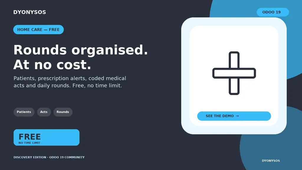 Vue d'ensemble de l'application infirmière libérale