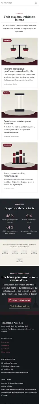 Rendu mobile