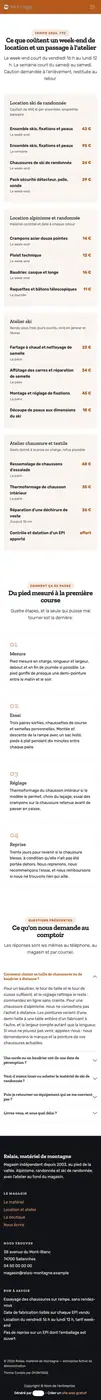 Location et atelier à 414 px