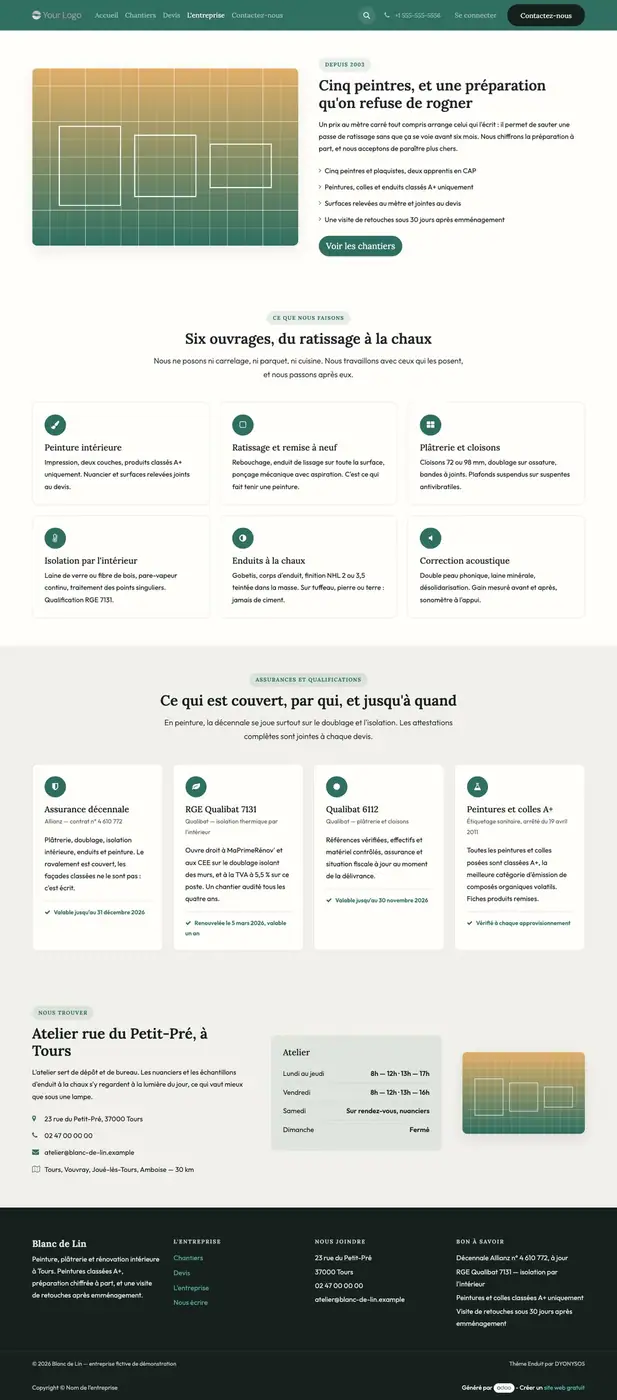 L'entreprise (/entreprise)