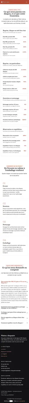 Reprise et entretien à 414 px