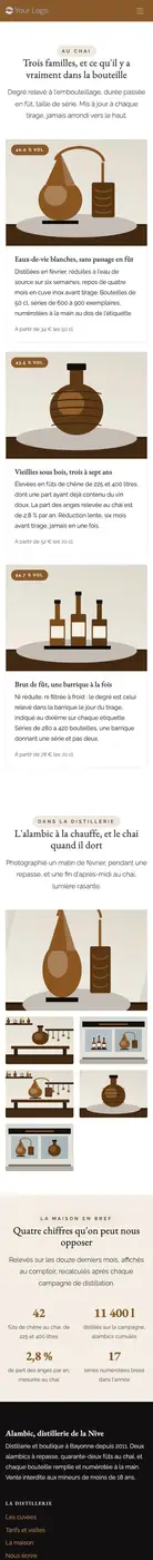 Les cuvées à 414 px