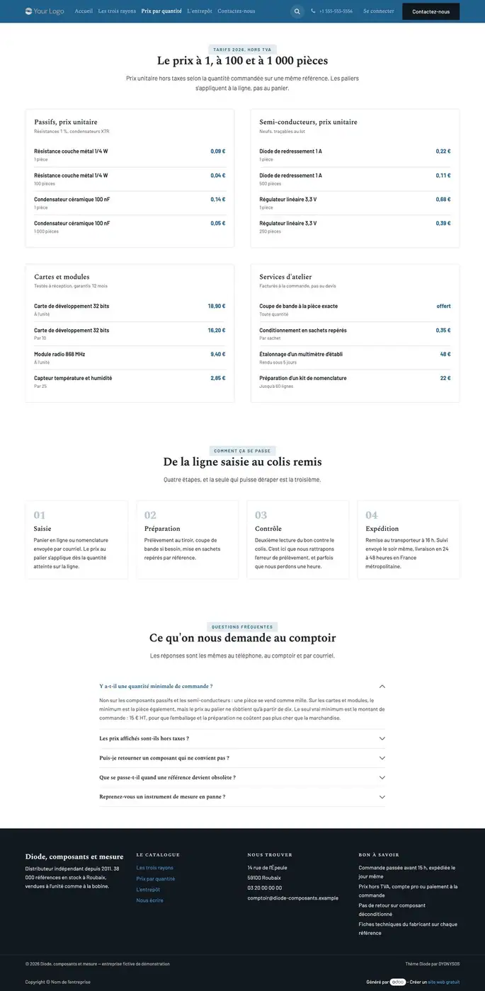 Prix par quantité (/prix-et-quantites)