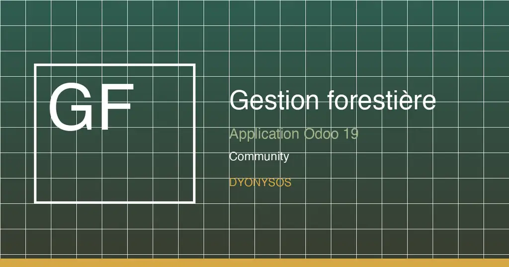 Gestion forestière — plan simple de gestion, chaîne de contrôle PEFC/FSC et géolocalisation (Odoo Online) — capture 1