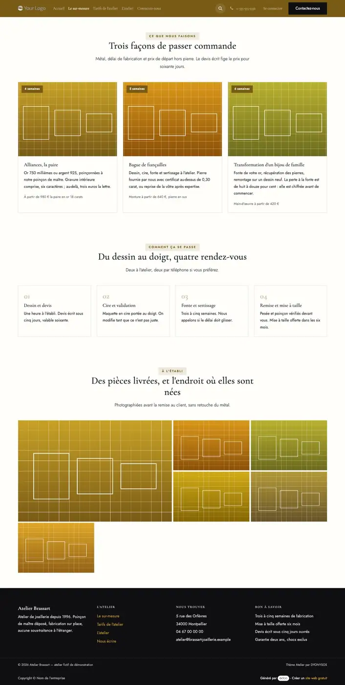 Le sur-mesure (/sur-mesure)