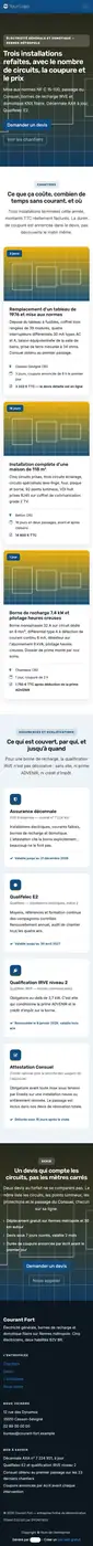 Rendu à 414 px de large