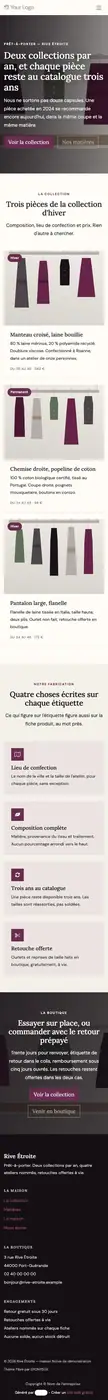 Rendu mobile