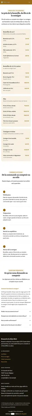 Prix et consigne à 414 px
