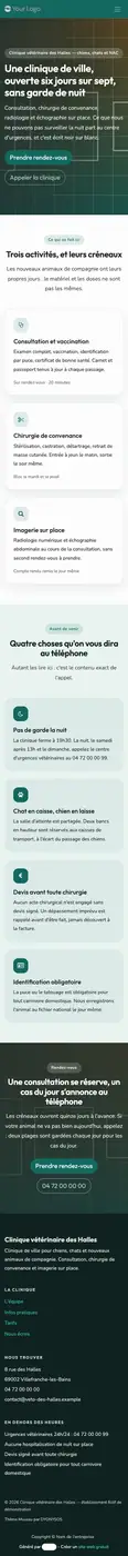 Rendu à 414 px de large