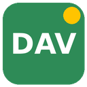 Icône de Omnifloo Cloud — CalDAV / CardDAV (premium) : bidirectionnel, suppressions, contacts