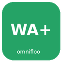 Icône de Omnifloo Communication — WhatsApp (premium) : modèles Meta et campagnes multicanal